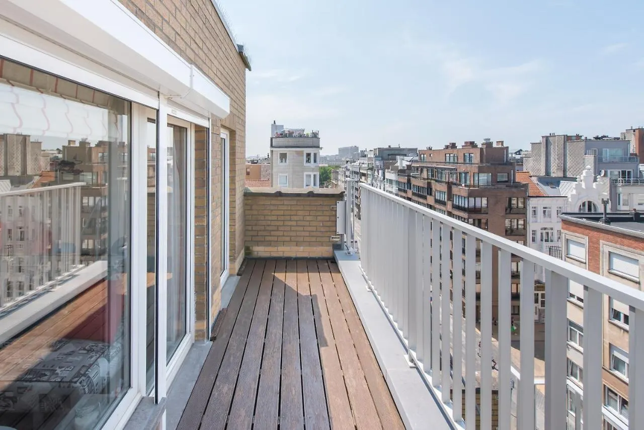 Apartmán Zonnig Penthouse Met Terrassen Ostende